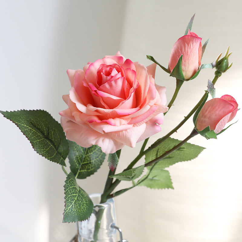 Artificial Rose For Living Room Indoor Decoration And Wedding