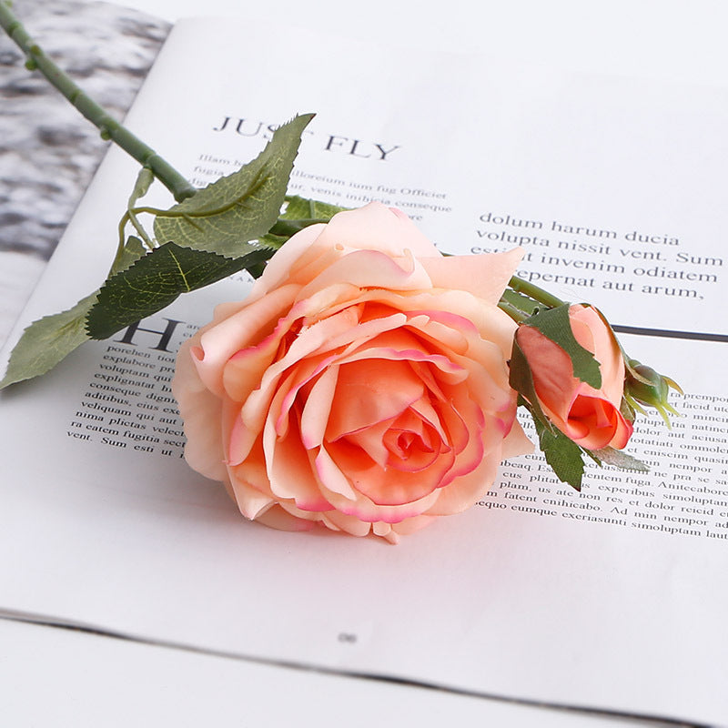 Artificial Rose For Living Room Indoor Decoration And Wedding