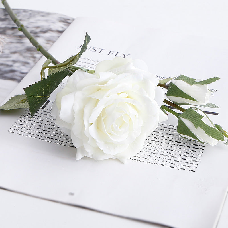 Artificial Rose For Living Room Indoor Decoration And Wedding