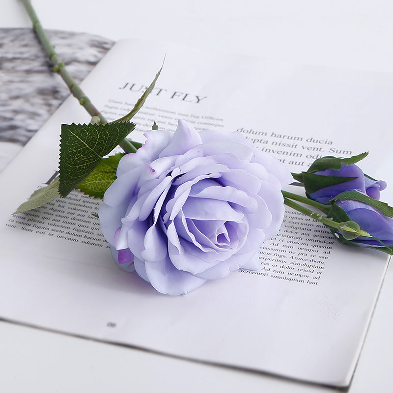 Artificial Rose For Living Room Indoor Decoration And Wedding