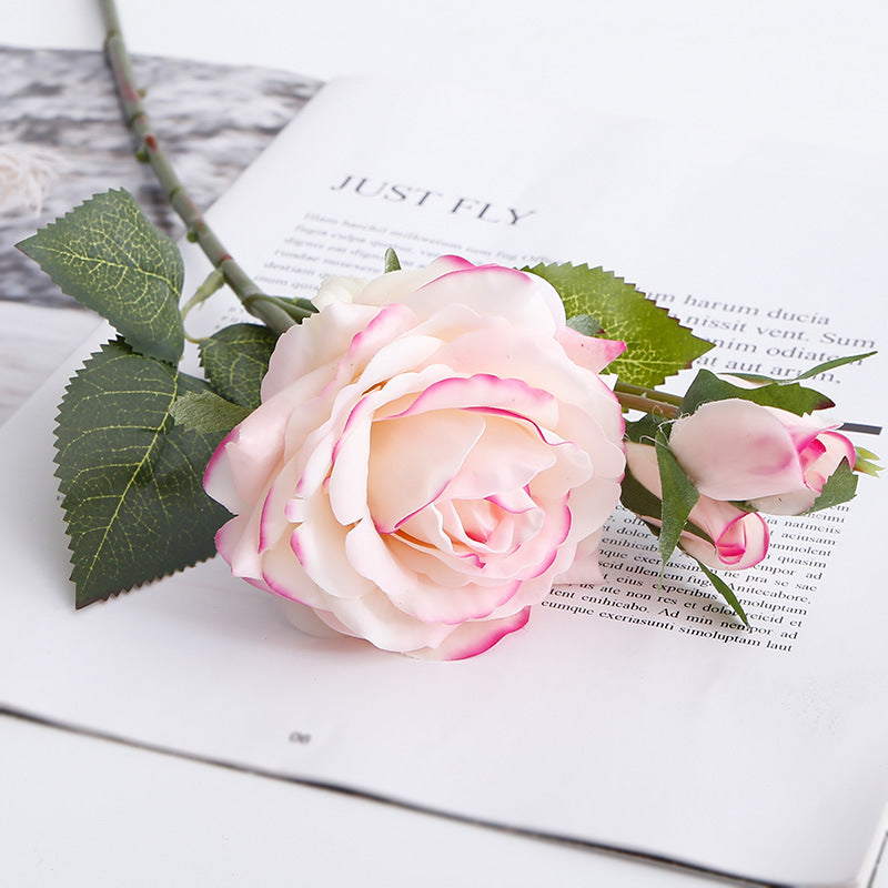 Artificial Rose For Living Room Indoor Decoration And Wedding