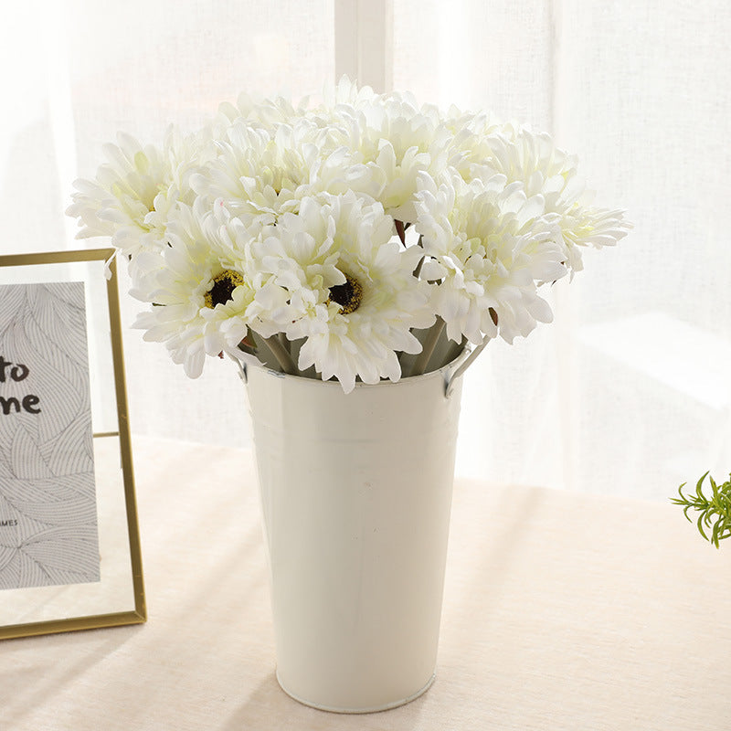 Artificial Gerbera For Living Room Indoor Decoration And Wedding