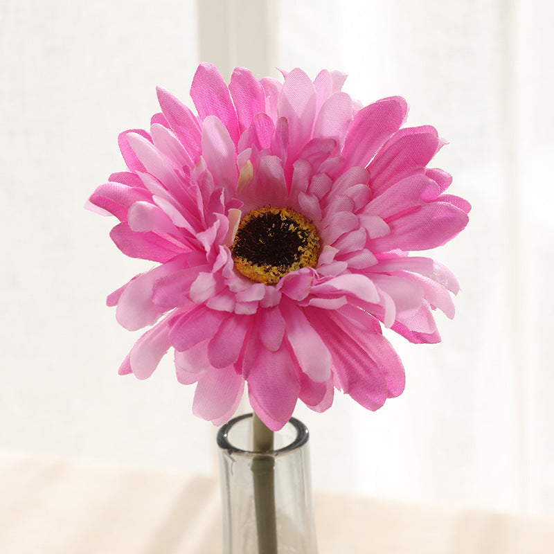 Artificial Gerbera For Living Room Indoor Decoration And Wedding