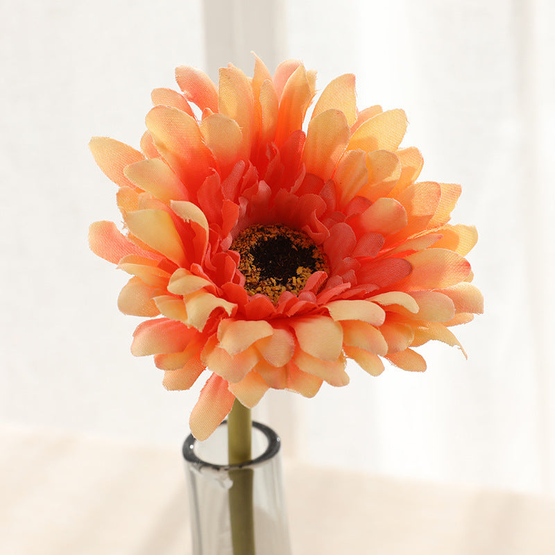 Artificial Gerbera For Living Room Indoor Decoration And Wedding