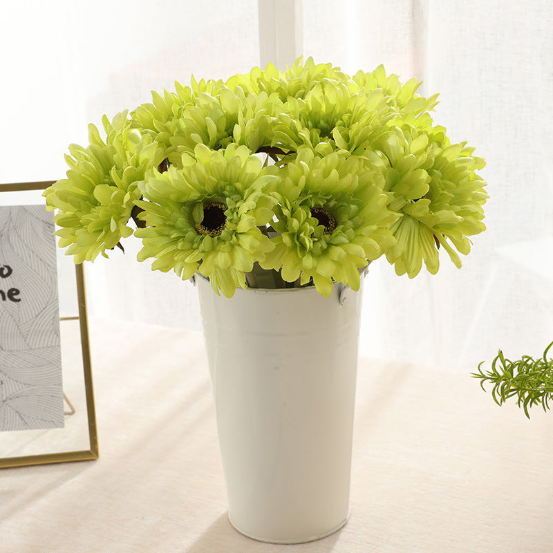 Artificial Gerbera For Living Room Indoor Decoration And Wedding
