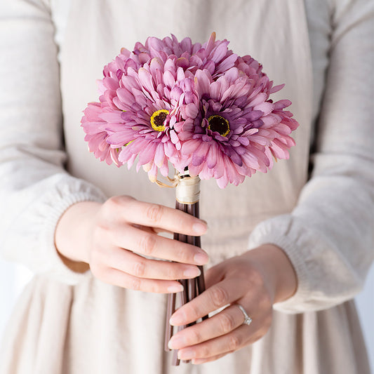 Artificial Gerbera Bouquet For Living Room Indoor Decoration And Wedding