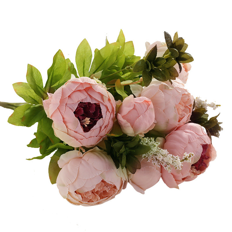 Artificial Peony For Living Room Indoor Decoration And Wedding