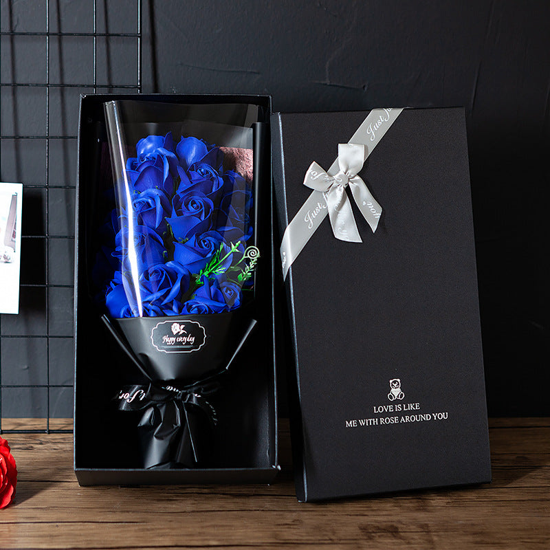 Soap Roses Bouquet - Artificial Flower For Someone Special