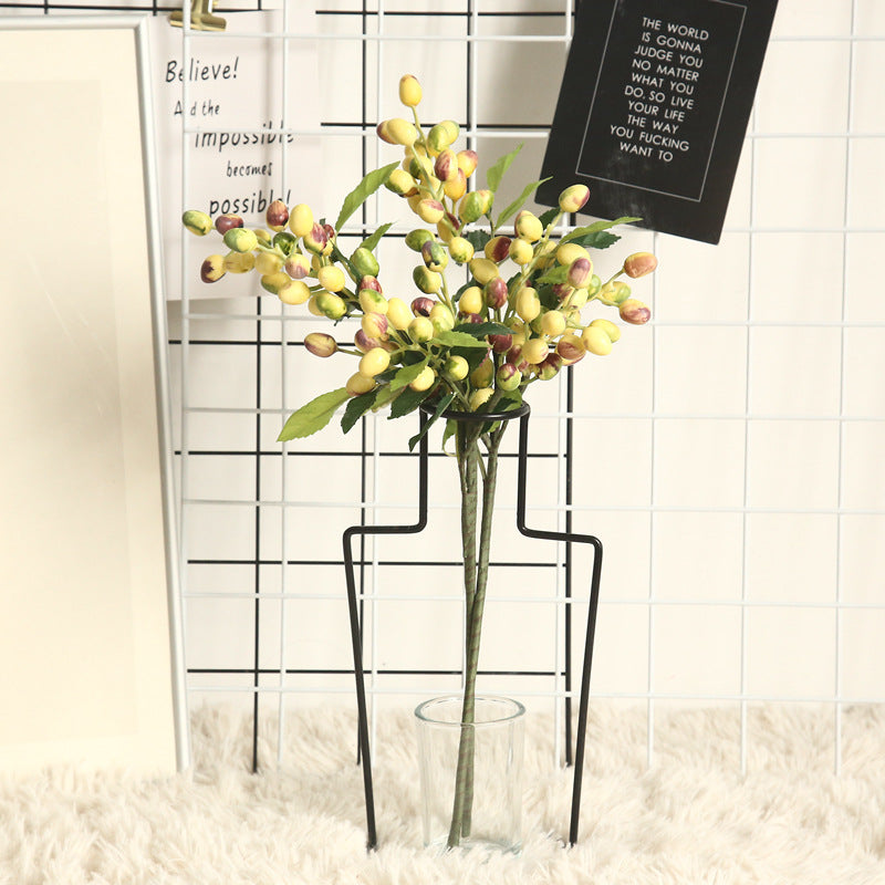 Artificial Olive Branch Fruit For For Decoration