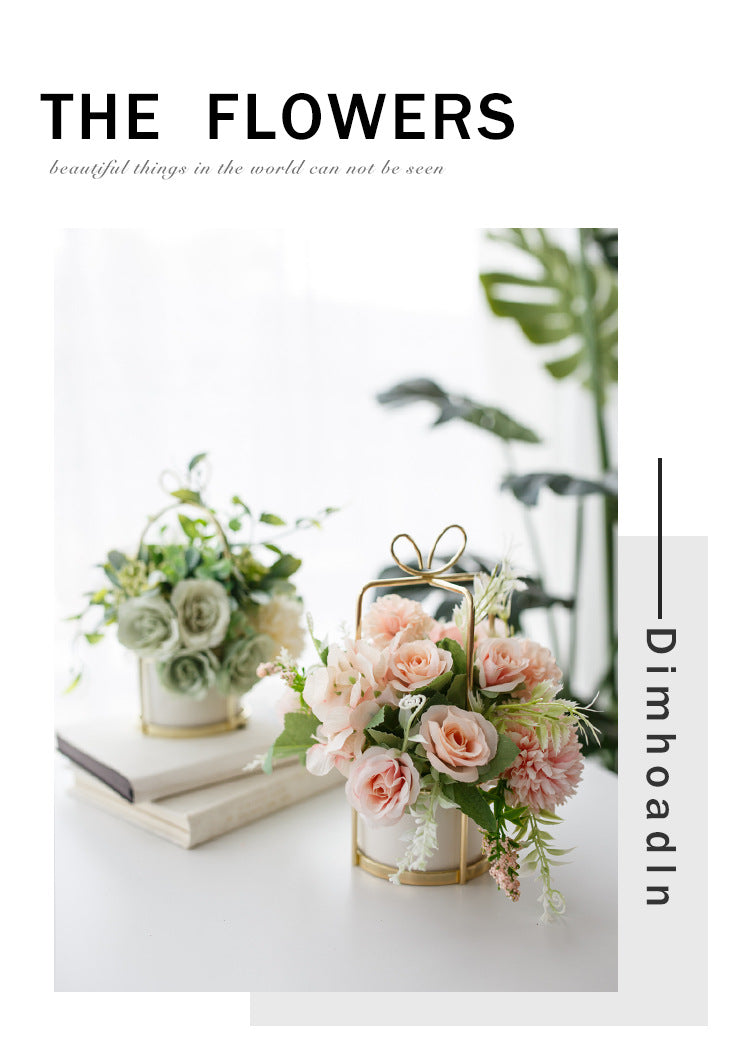 Lovely Warmth Series - Artificial Flower Silk Flower For Indoor Decoration