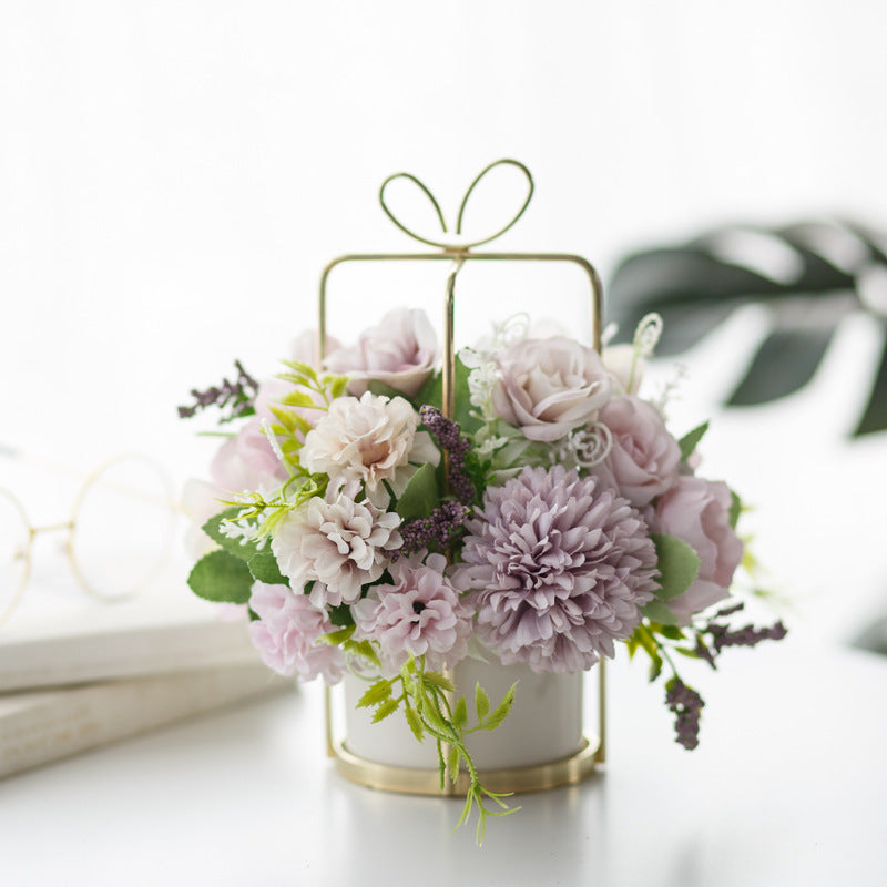 Lovely Warmth Series - Artificial Flower Silk Flower For Indoor Decoration