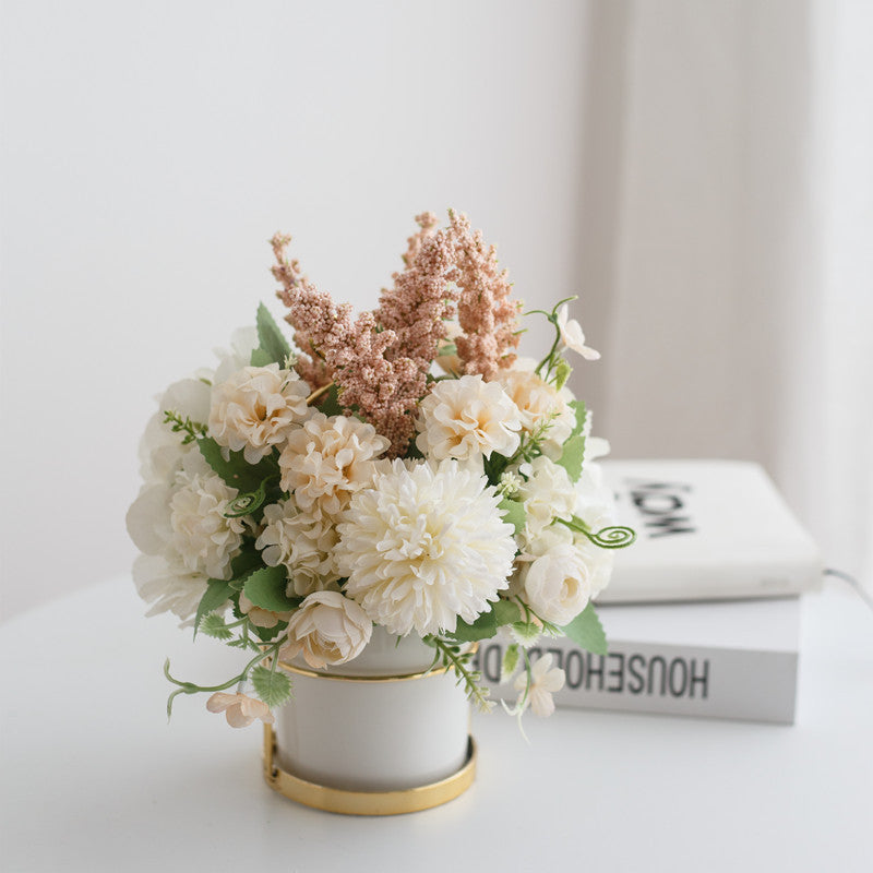 Lovely Warmth Series - Artificial Flower Silk Flower For Indoor Decoration