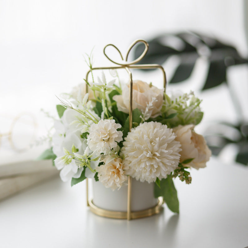 Lovely Warmth Series - Artificial Flower Silk Flower For Indoor Decoration