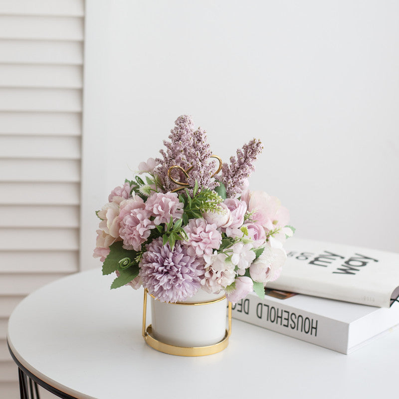 Lovely Warmth Series - Artificial Flower Silk Flower For Indoor Decoration