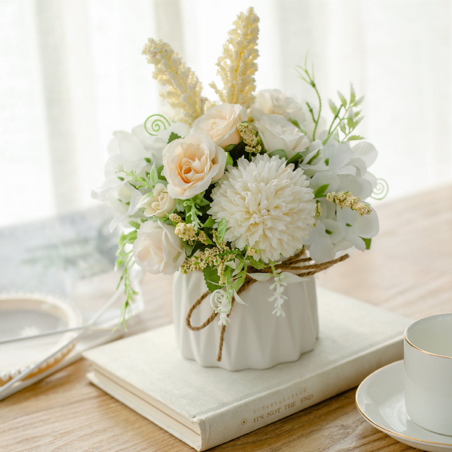 Dancing Sprite Series - Artificial Flower Silk Flower For Indoor Decoration And Wedding