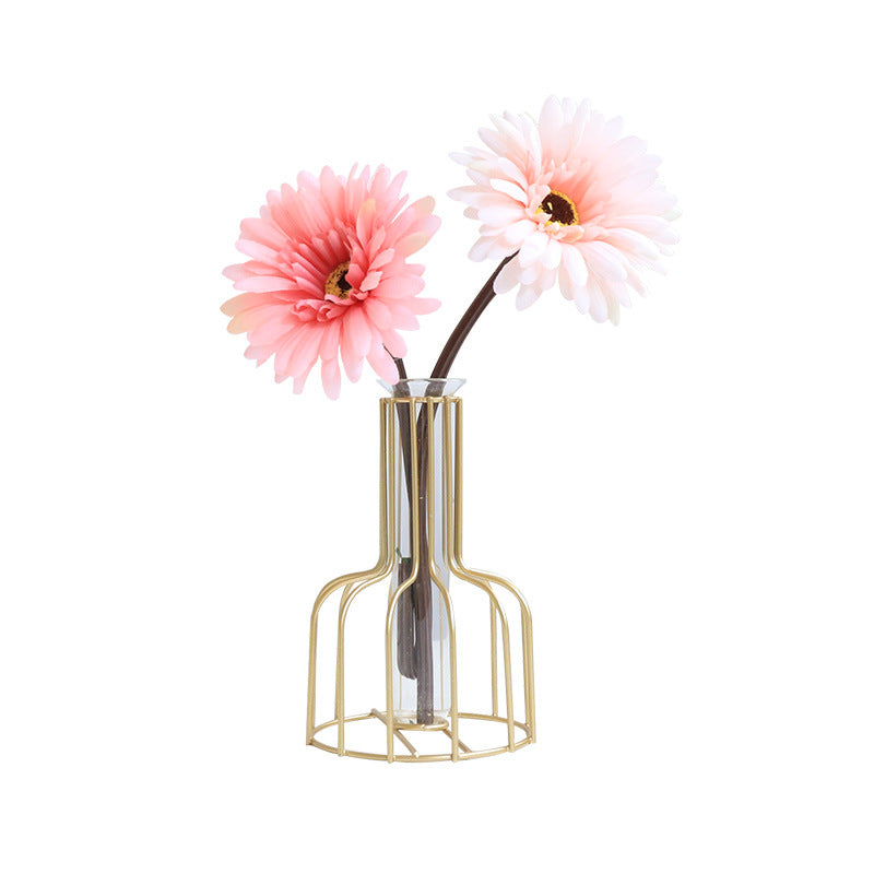 Simple Classy Series - Artificial Silk Rose Bouquet Arrangement For Living Room And Indoor Decoratio