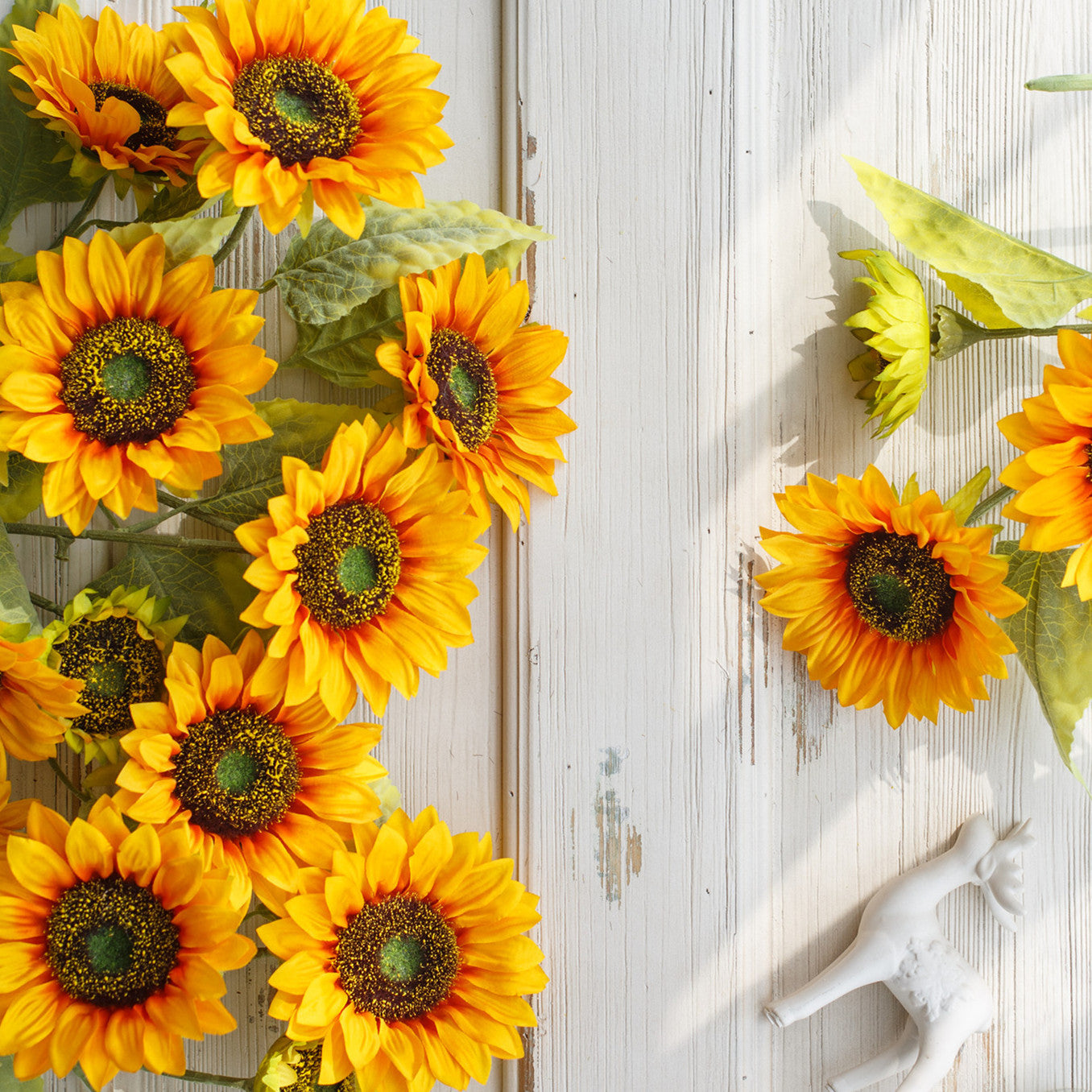 Artificial Sunflower For Living Room Indoor Decoration