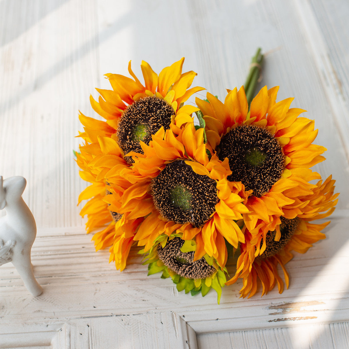 Artificial Sunflower For Living Room Indoor Decoration