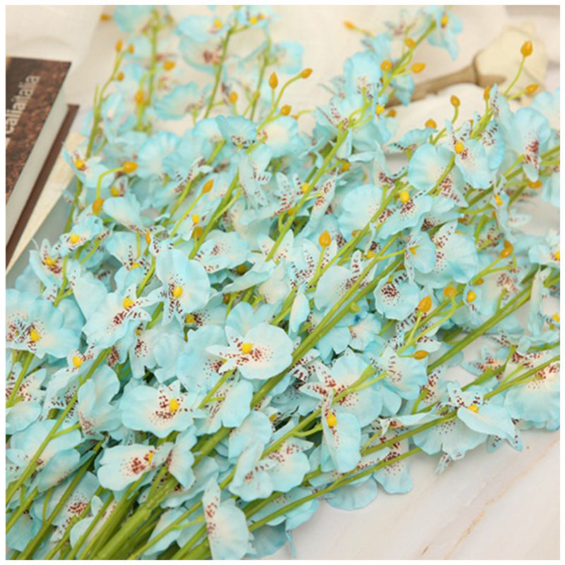 Artificial Dancing-lady Orchid For Living Room Indoor Decoration And Wedding
