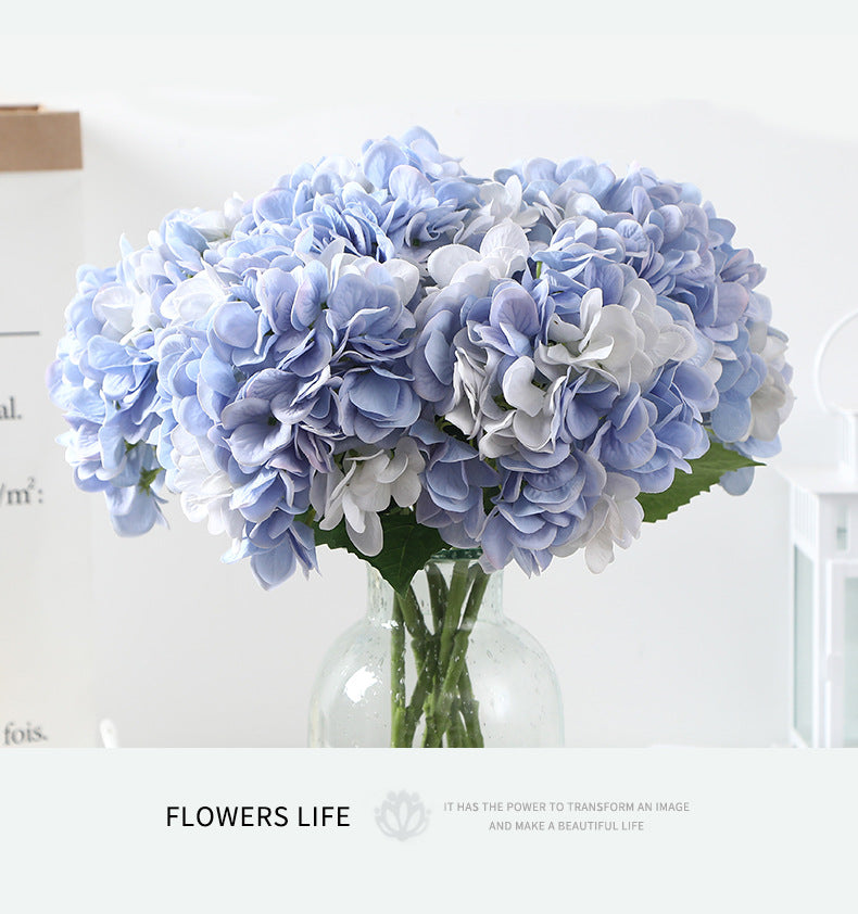 Artificial Hydrangea For Living Room Indoor Decoration And Wedding