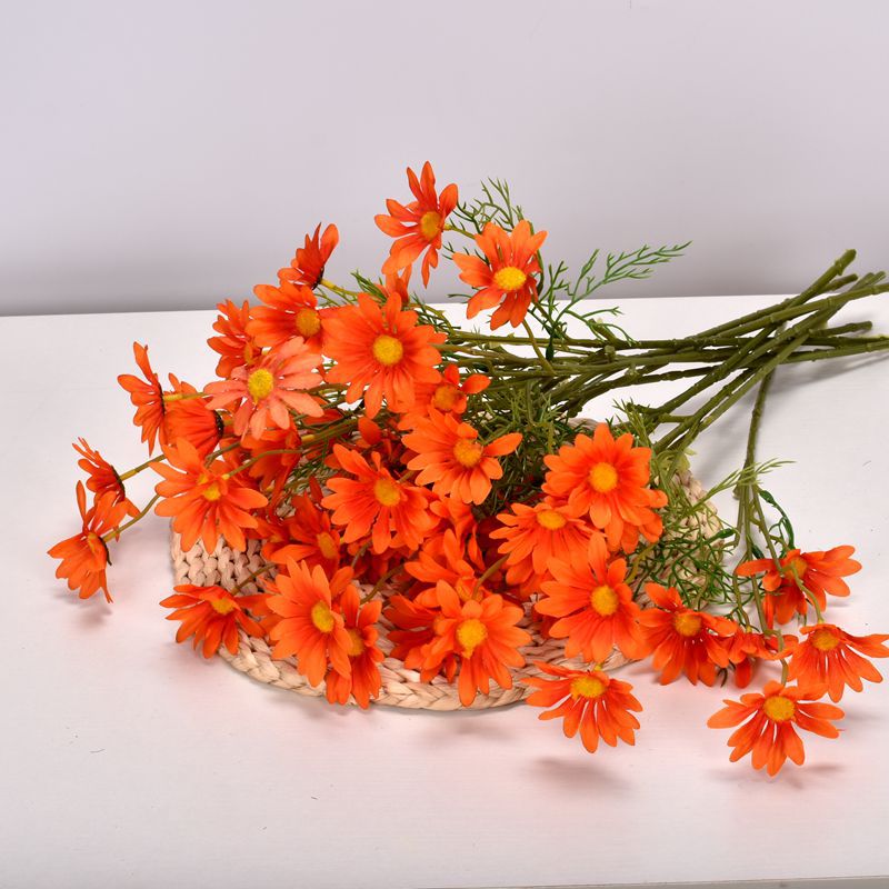 Artificial Chrysanthemum For Living Room Indoor Decoration And Wedding