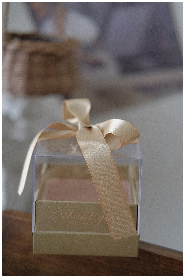 Square Acrylic Transparent Gift Box For DIY Preserved Flower