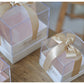 Square Acrylic Transparent Gift Box For DIY Preserved Flower