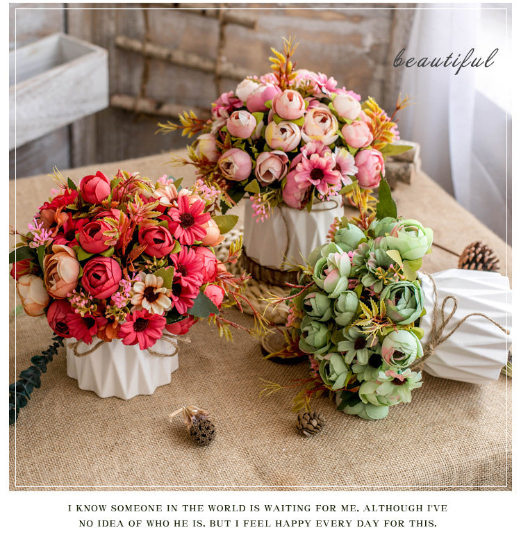 Gorgeous Cheer Series - Artificial Flower Silk Flower For Wedding Indoor And Decoration