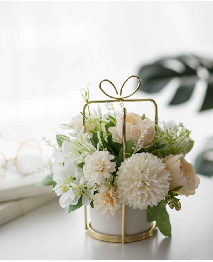 Lovely Warmth Series - Artificial Flower Silk Flower For Indoor Decoration