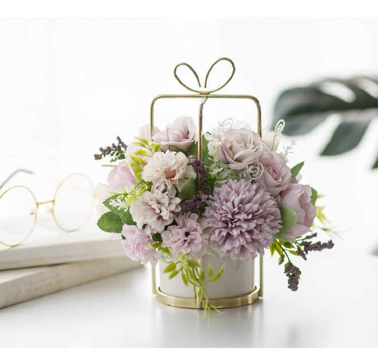 Lovely Warmth Series - Artificial Flower Silk Flower For Indoor Decoration