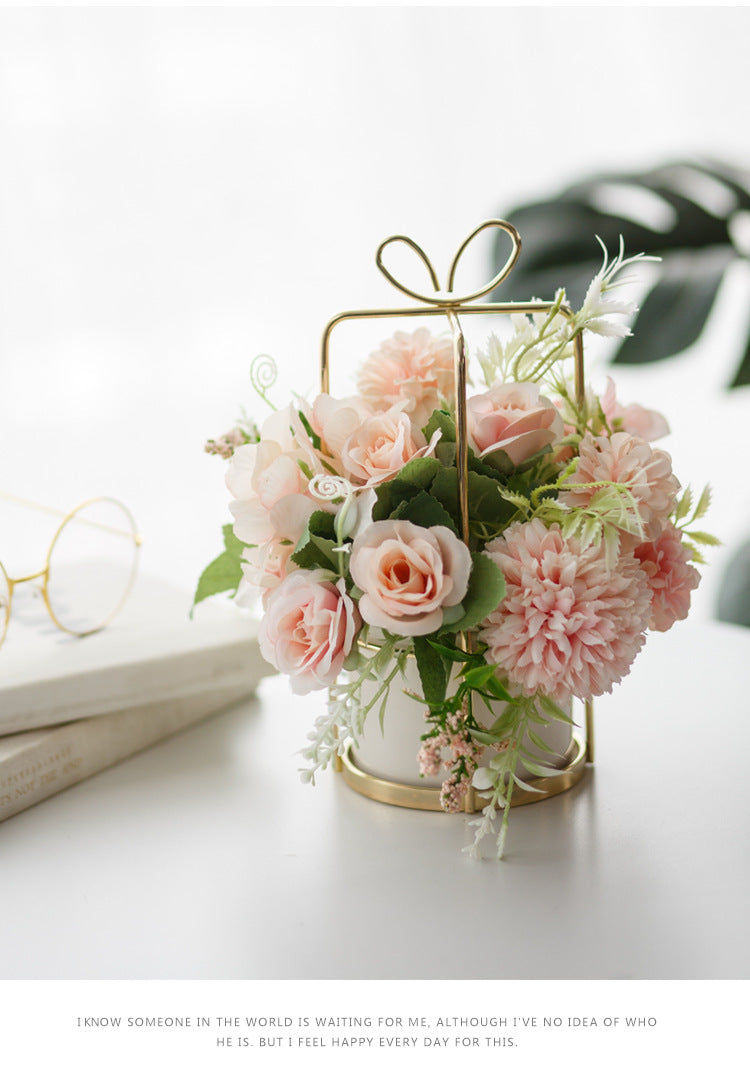 Lovely Warmth Series - Artificial Flower Silk Flower For Indoor Decoration