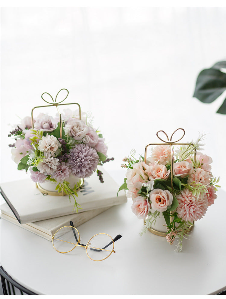 Lovely Warmth Series - Artificial Flower Silk Flower For Indoor Decoration