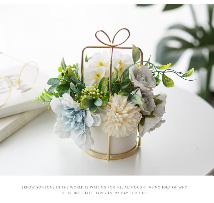 Lovely Warmth Series - Artificial Flower Silk Flower For Indoor Decoration