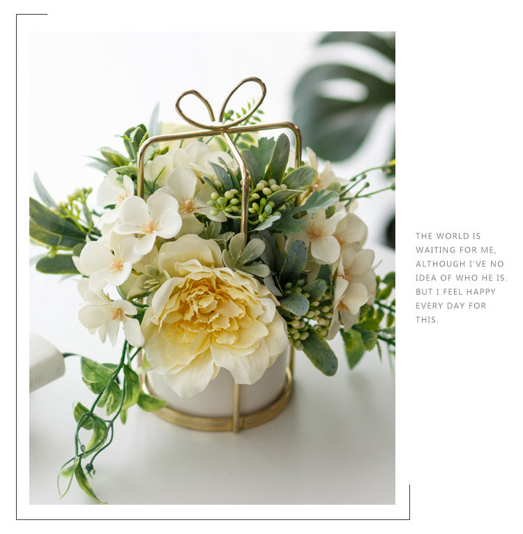 Lovely Warmth Series - Artificial Flower Silk Flower For Indoor Decoration