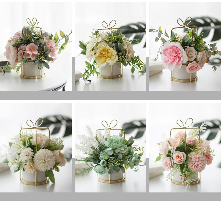 Lovely Warmth Series - Artificial Flower Silk Flower For Indoor Decoration