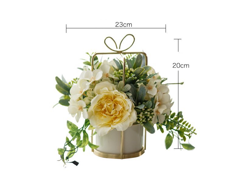 Lovely Warmth Series - Artificial Flower Silk Flower For Indoor Decoration