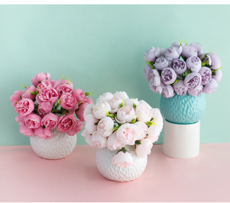 Cute Angel Series - Artificial Flower Silk Flower For Indoor Decoration