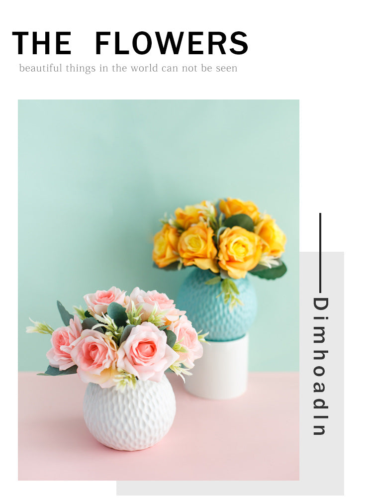 Cute Angel Series - Artificial Flower Silk Flower For Indoor Decoration