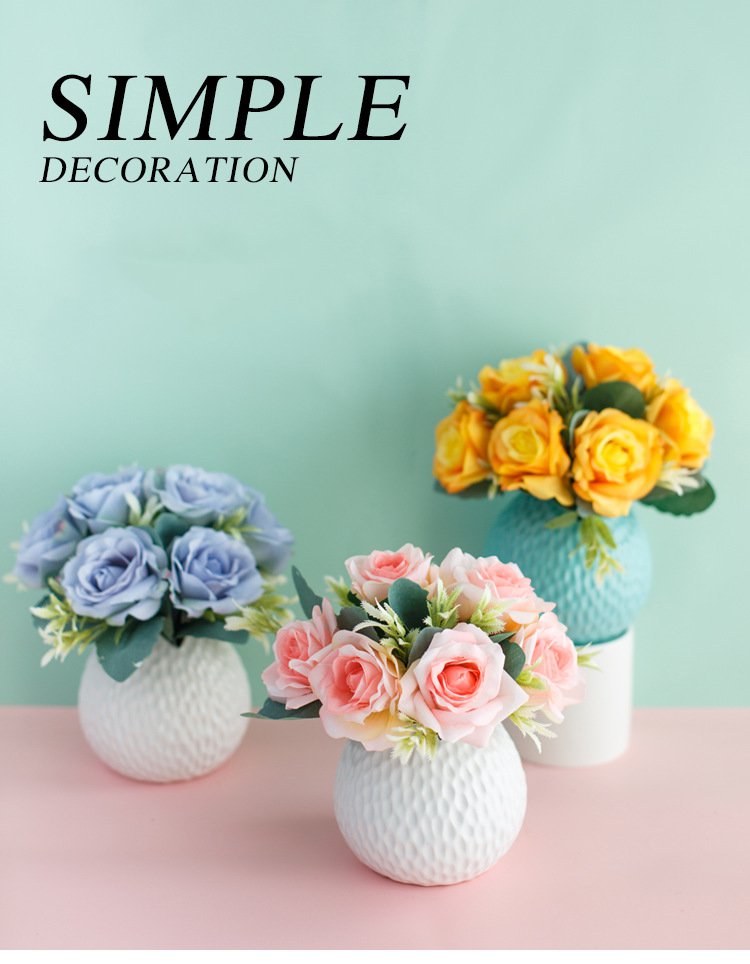 Cute Angel Series - Artificial Flower Silk Flower For Indoor Decoration