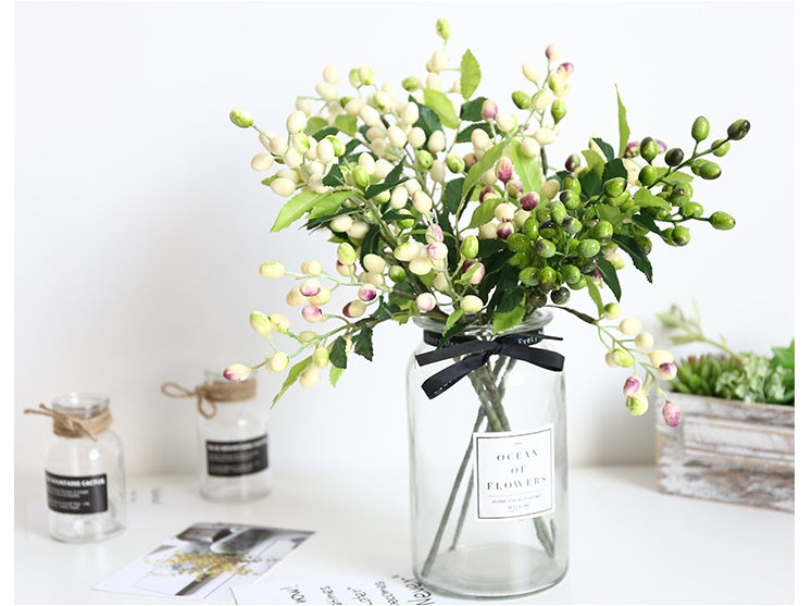 Artificial Olive Branch Fruit For Decoration
