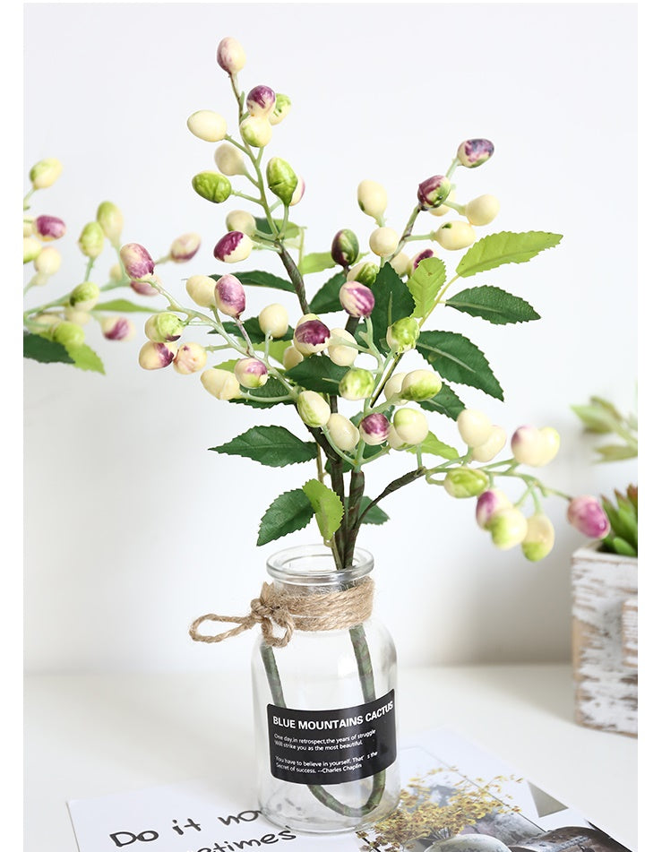 Artificial Olive Branch Fruit For Decoration