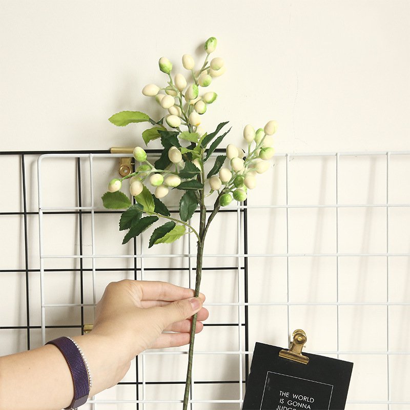 Artificial Olive Branch Fruit For Decoration