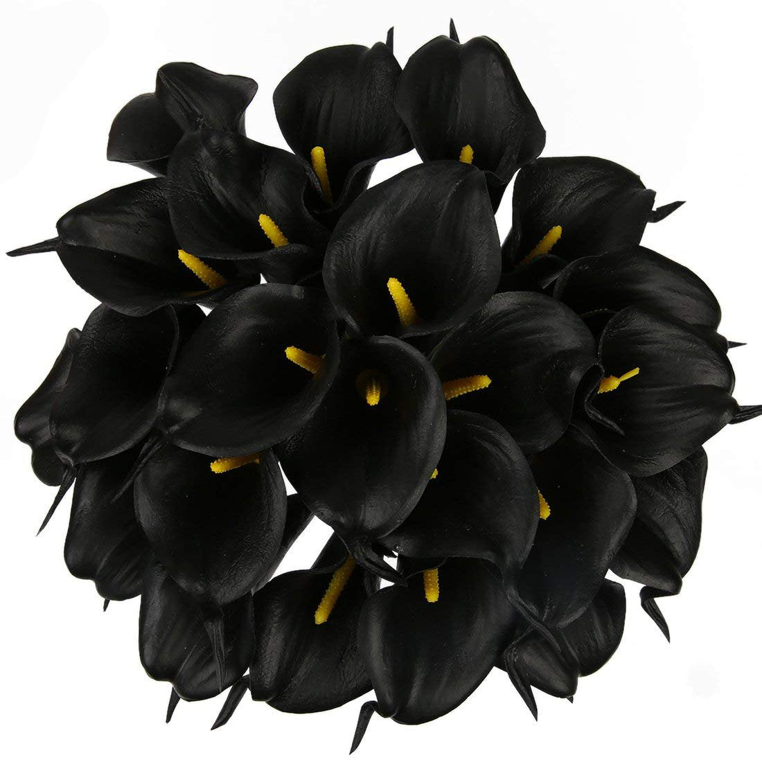 Real Touch Artificial Calla Lily Bridal For Living Room Indoor Decoration Wedding Bouquet Head Real Touch Flower Bouquets