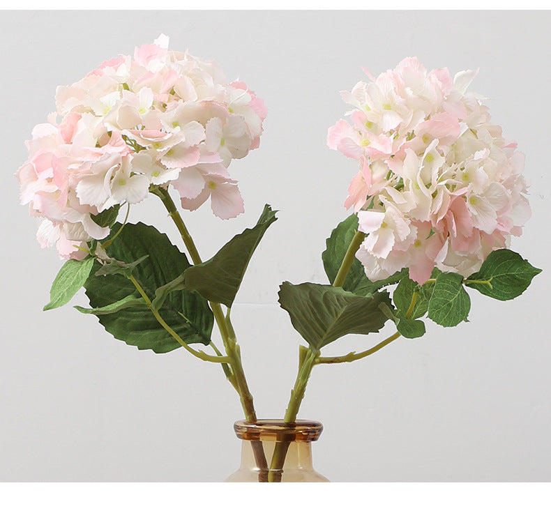 Real Touch Artificial Hydrangea For Living Room Indoor Decoration And Wedding