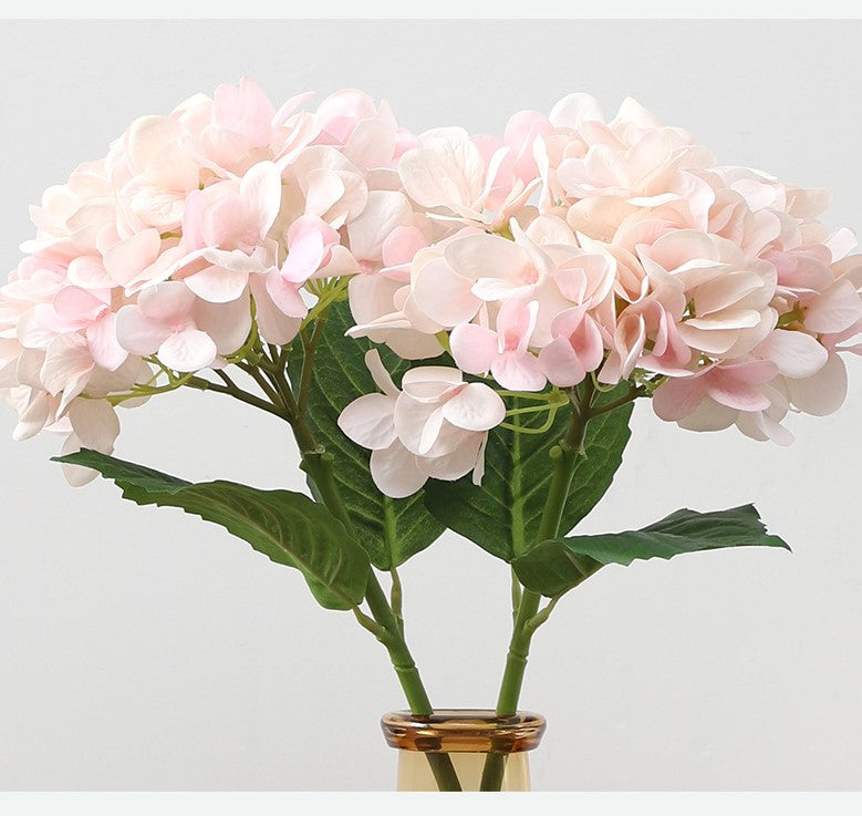 Real Touch Artificial Hydrangea For Living Room Indoor Decoration And Wedding