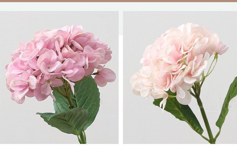 Real Touch Artificial Hydrangea For Living Room Indoor Decoration And Wedding