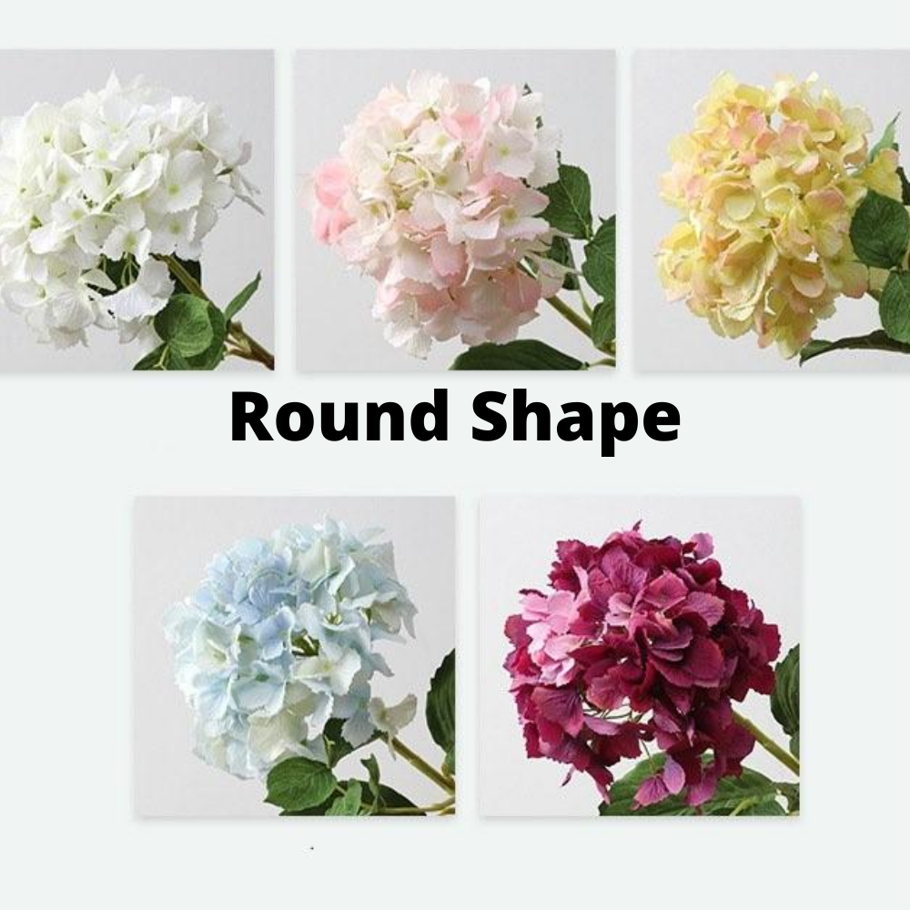 Real Touch Artificial Hydrangea For Living Room Indoor Decoration And Wedding