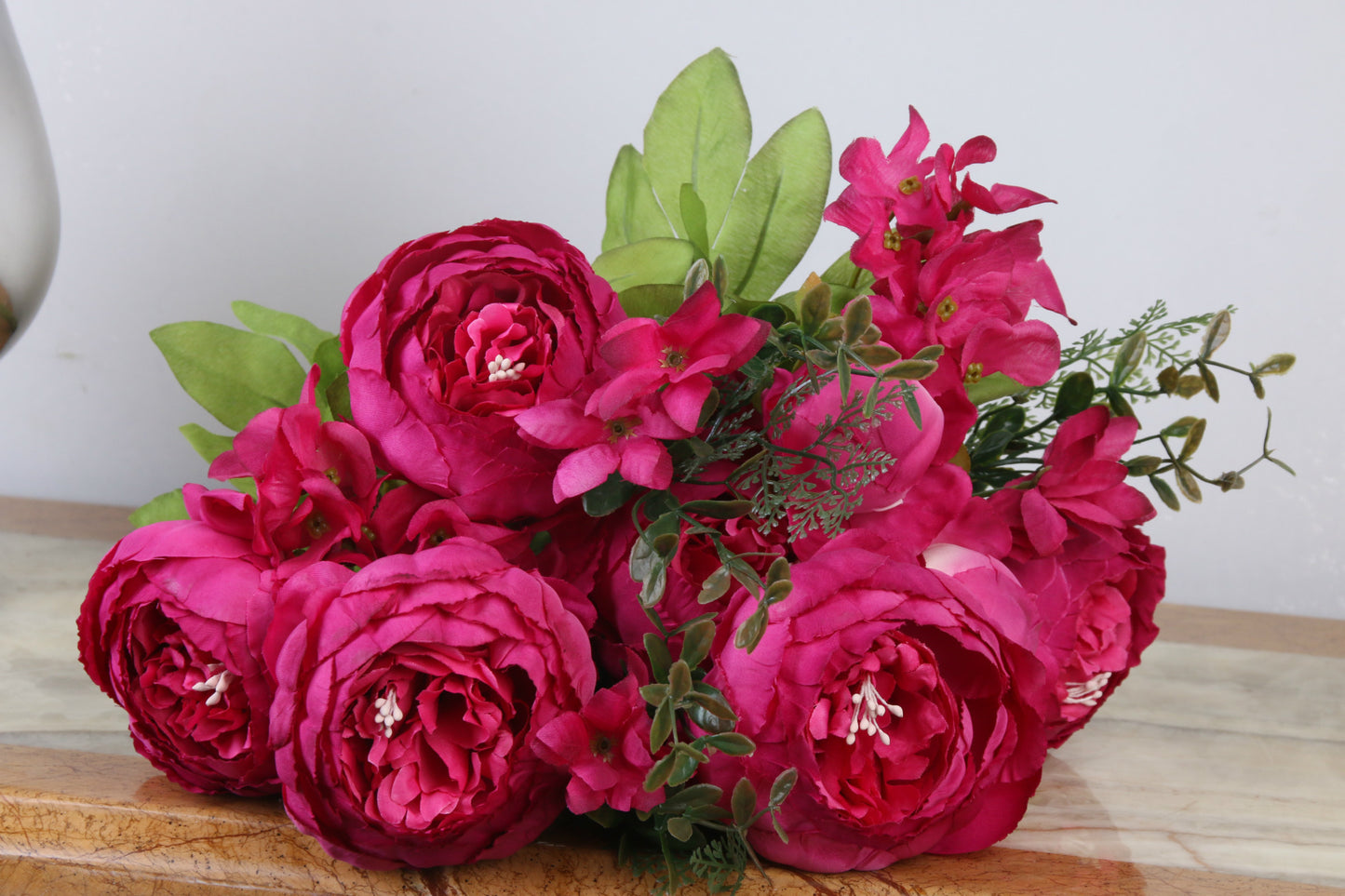 Artificial Peony For Living Room Indoor Decoration And Wedding