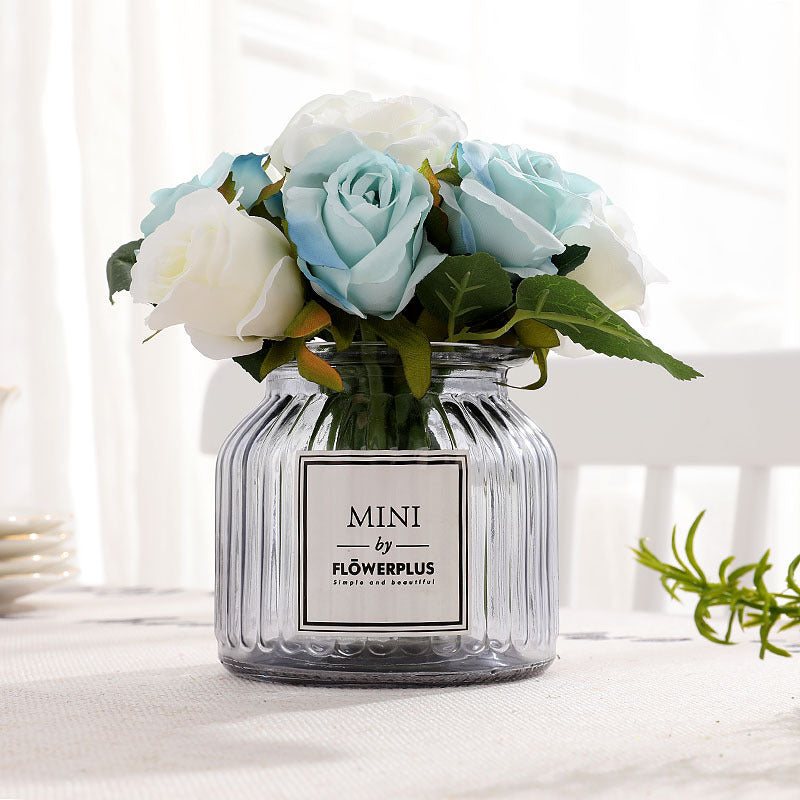 Artificial Rose Bouquet For Living Room Indoor Decoration And Wedding