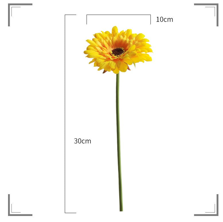 Artificial Gerbera For Living Room Indoor Decoration And Wedding